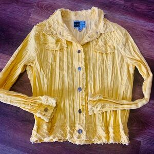 Rhonda Stark Crinkle Shirt Jacket